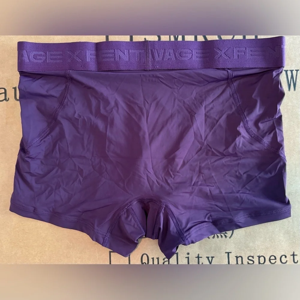 Savage X Fenty Shadow Fit Trunks in Midnight Purple